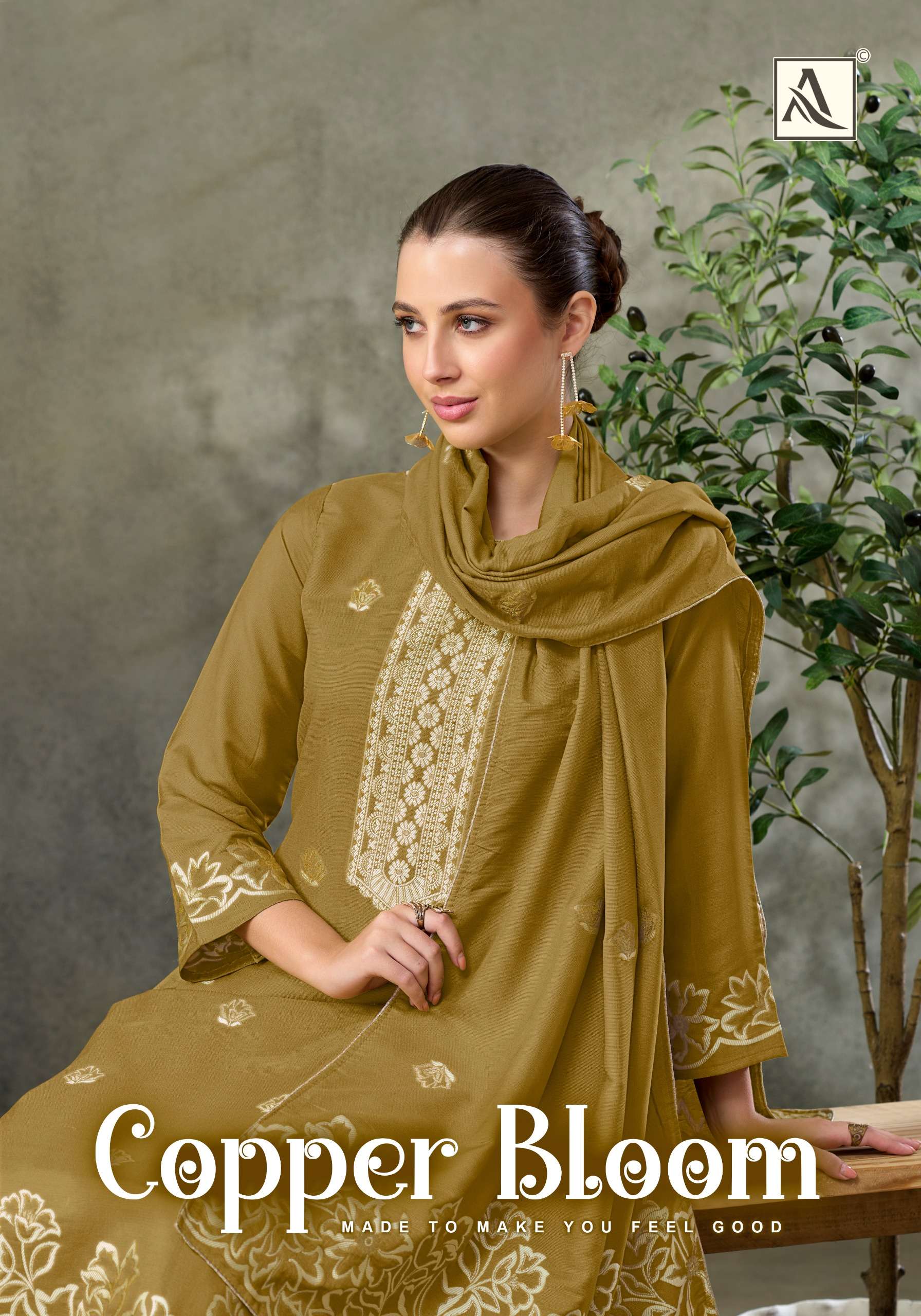 COPPER BLOOM BY ALOK SUITS